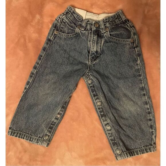 Vintage Calvin Klein jeans 18M unisex snap up legs - Picture 1 of 11